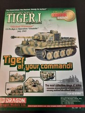 DRAGON MODELS TIGER 1 "Tiger at Your Command" Model Tank ~ Magazine PRINT AD
