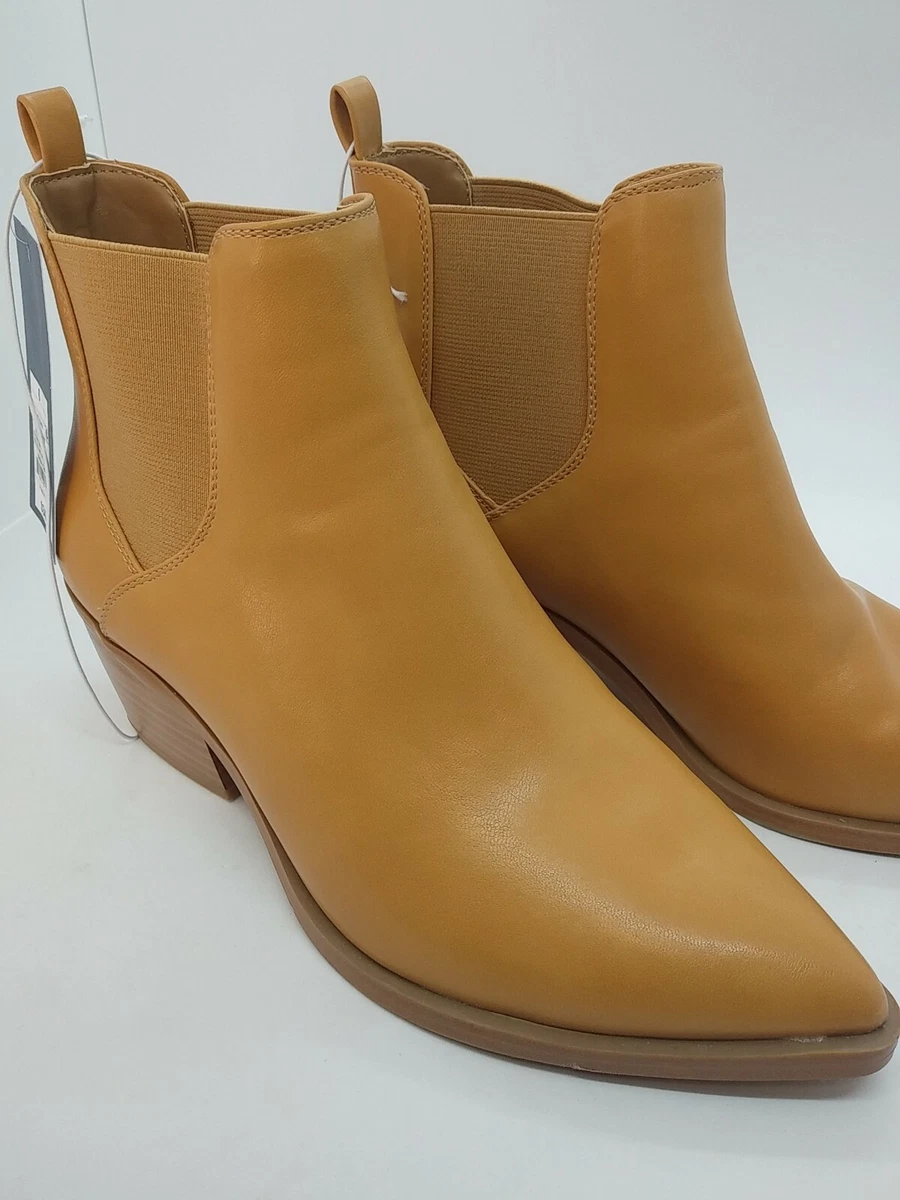 Camel colored chelsea best sale boots