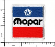 26 Pcs Embroidered Iron on patches Mopar Dodge Chrysler Auto 53x53mm AP063mPb
