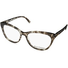 NEW Juicy Couture JU169 9WZ Crystal Grey Havana Eyeglasses 53mm with Juicy Case