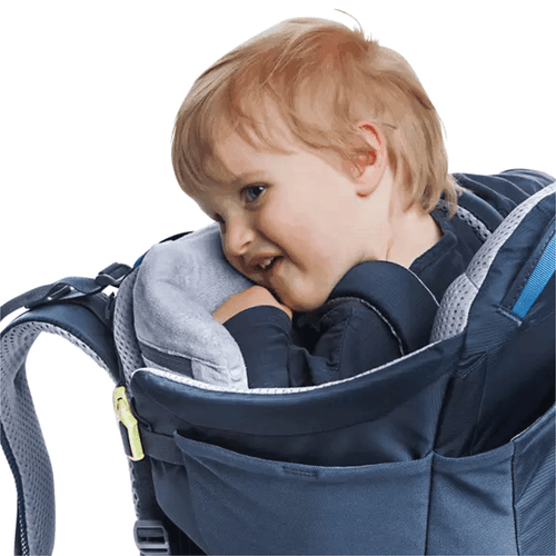 Deuter Kid Comfort Nosidełko dziecięce Wycieczki turystyczne Regulowana długość pleców Siatka na plecach - Zdjęcie 3 z 5