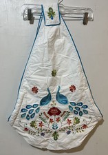 Serena and Lily Market Sling Baby Carrier Peacock Organic Cotton Large Flaws