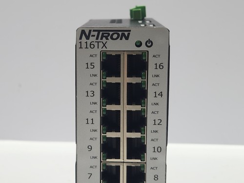 N-TRON 116TX ETHERNET SWITCH 16 PORT REV.A-3 - Picture 2 of 10