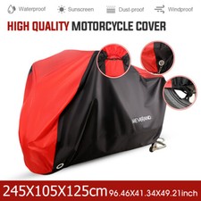 XL Motorrad Motorrad Scooter Abdeckung Wasserdicht Outdoor Regen Staub UV Schutz