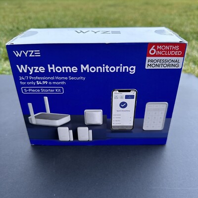 Wyze Home Security System Core Kit with Hub, Keypad, Motion, 2 Entry Sensors