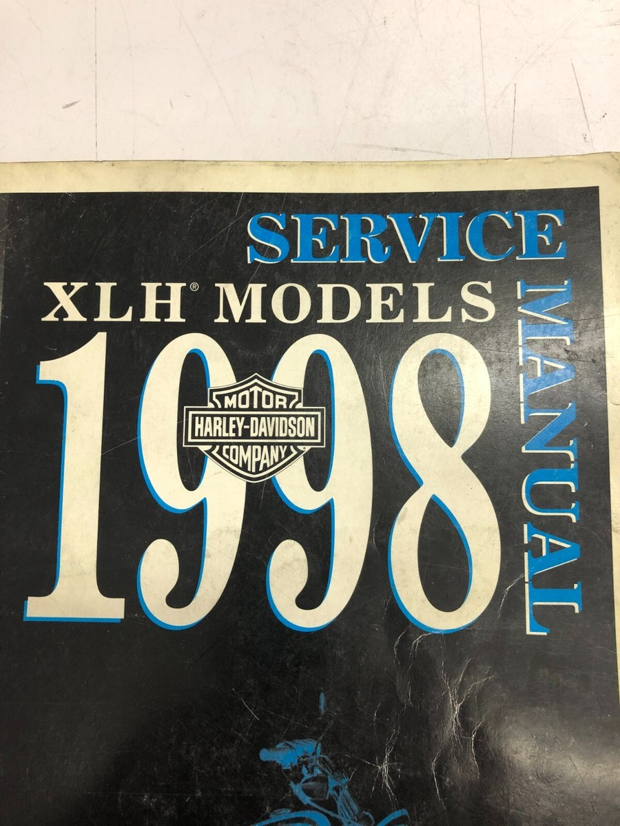 Harley Davidson Sportster 1998 XLH Models 99484-98 Factory Service