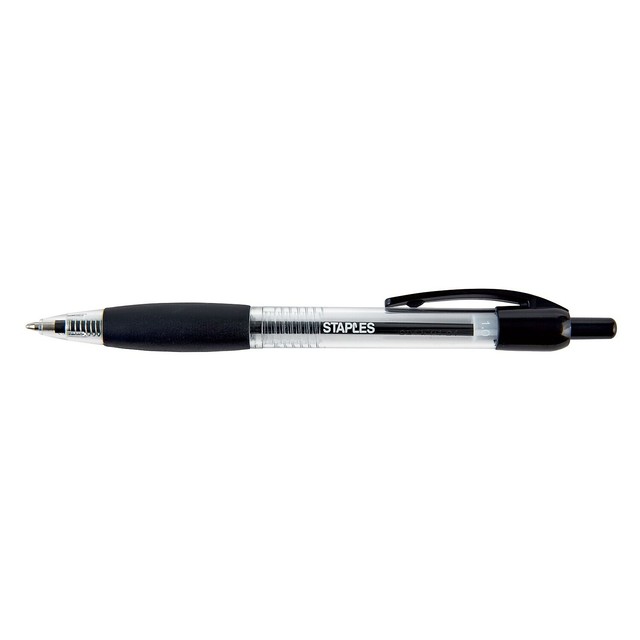Staples Retractable Ballpoint Pens 