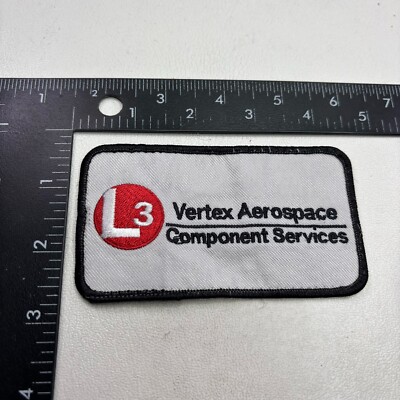 Vtg L3 VERTEX AEROSPACE COMPONENT SERVICES Patch 53ag
