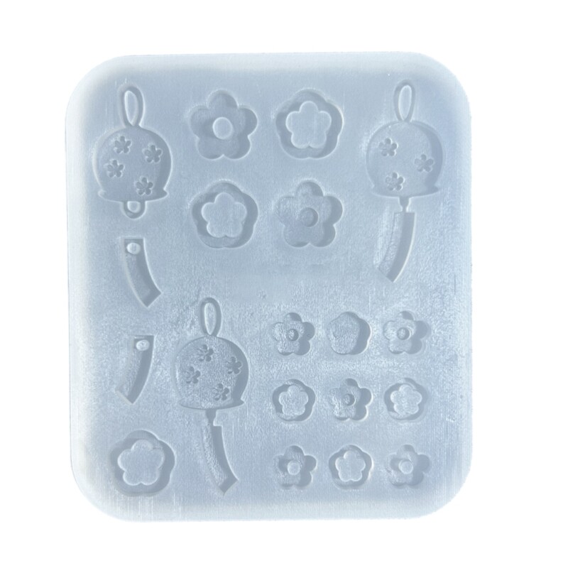 Flower Parts Silicone Mold for Resin Jewelry DIY Pendant Craft