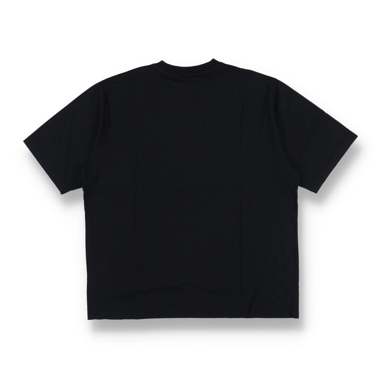 T shirt Marcelo Burlon nera incroci a rete oversize Taglia S SS19 $375