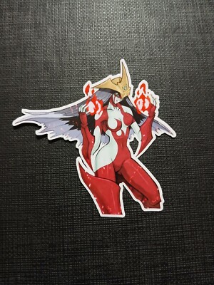 Yugioh Elemental Hero Burstinatrix Glossy Sticker Anime Waterproof!!