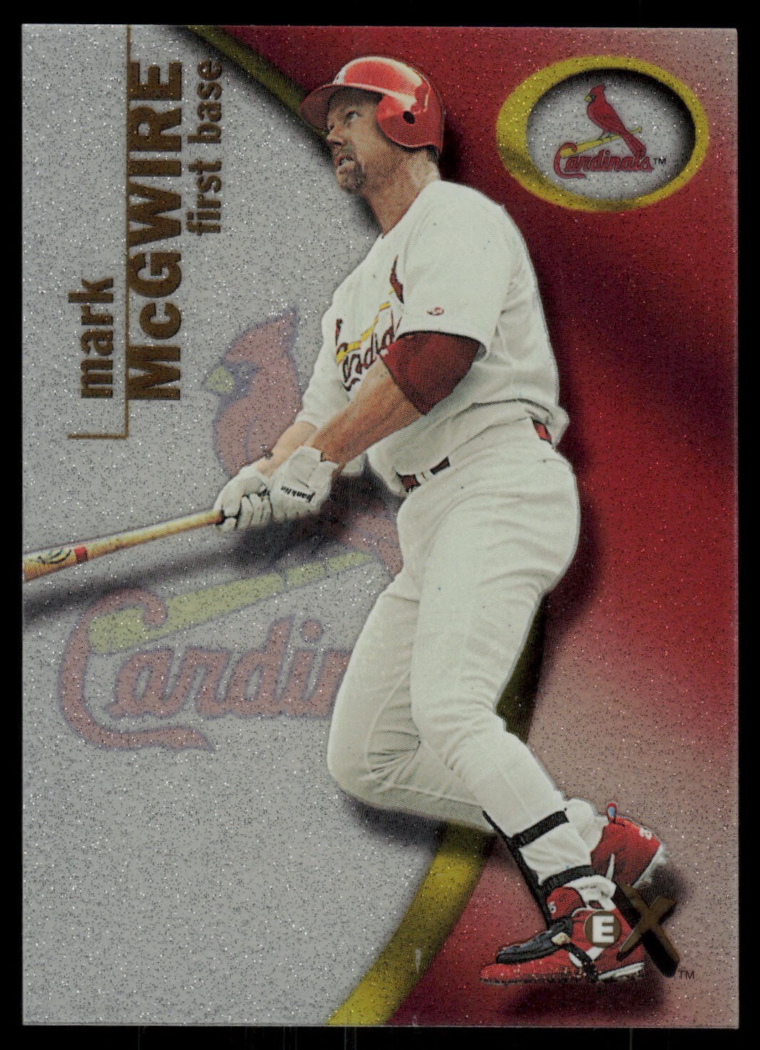 2001 EX - Mark McGwire #24 Cardinals
