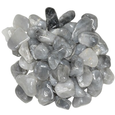 1/2 lb Cats Eye Tumbled Stones - Grade 1 - Small - 0.75'' to 1.25'' Avg.