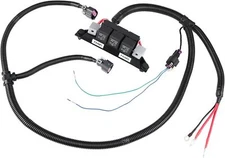 Dual Speed Electric Fan Control Wiring Harness Kit Compatible with Chevy