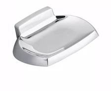 Donner Contemporary P5360 Wallmount Soap Dish Holder, Small, Chrome