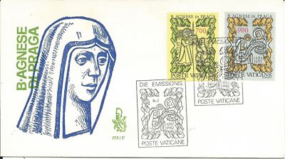 1982 FDC VENETIA N 175 /V - VATIKAN SELIGE AGNESE VON PRAG NICHT GEREIST MF28149