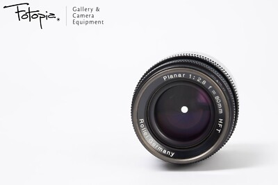 New In Box Rollei Planar 80mm F2.8 HFT LTM - Black, full packing