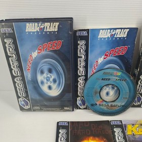 4 X Sega Saturn Games PAL - NFS, Die Hard, Karts, Virtual On - Read