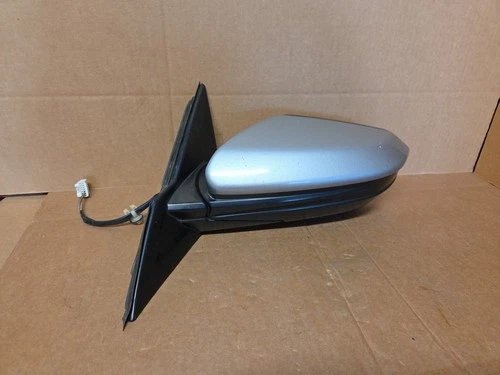 2016-2021 HONDA CIVIC DRIVER LEFT SIDE DOOR MIRROR SILVER OEM M052
