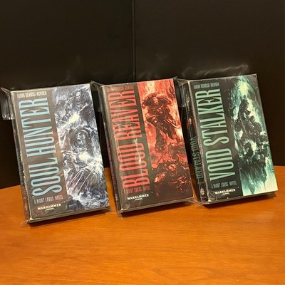 Warhammer 40k: Complete Night Lords Trilogy by Aaron Dembski-Bowden OOP MMPB Lot