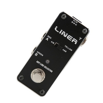 ALR-3 Fußschalter-Pedal für Gitarreneffekte Loop AB Y Auswahl 94 x 42 x 48 mm