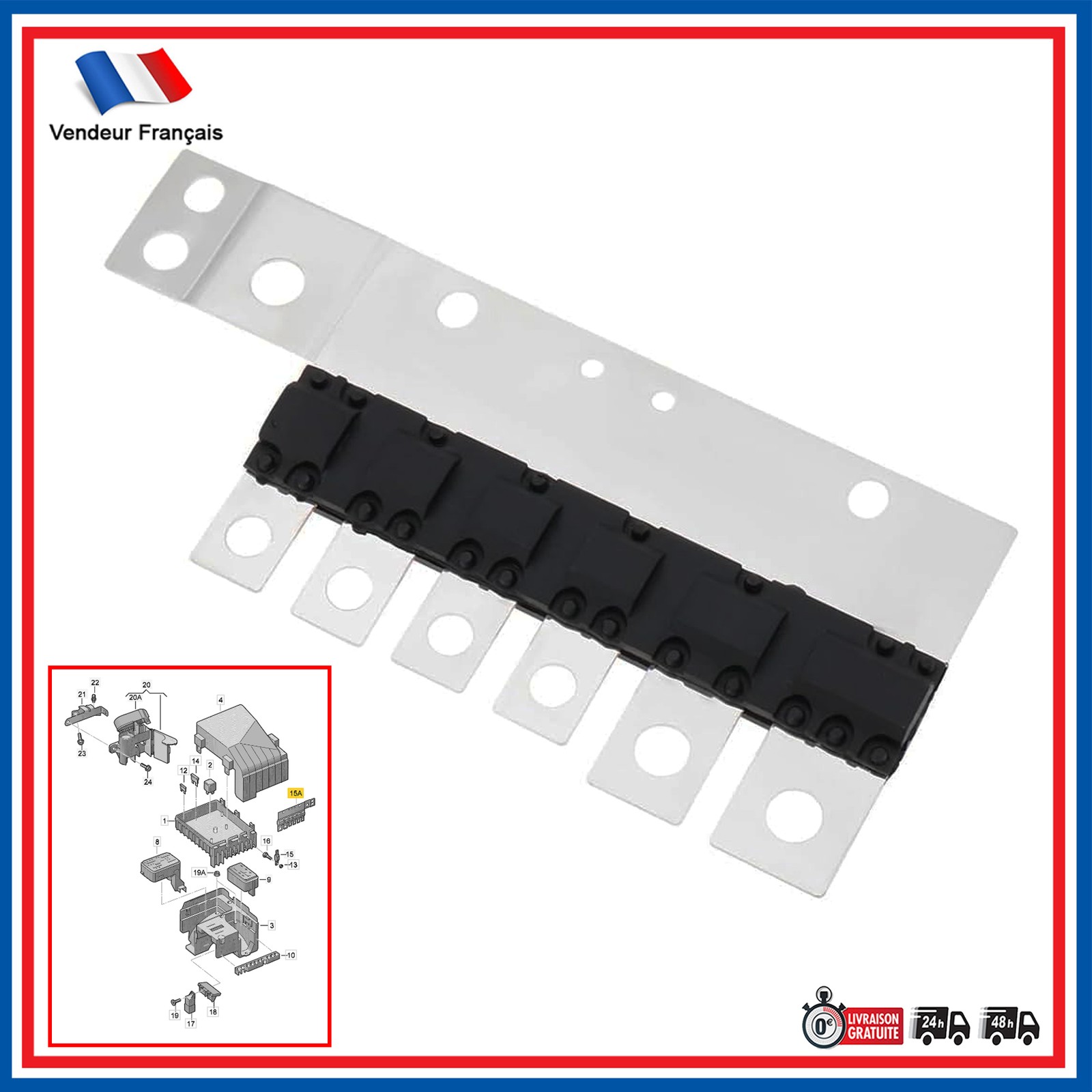 Fusible Principal 200A Skoda Octavia II Superb II Yeti 1K0937629A