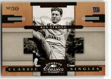 2008 Donruss Classics #CS-11 Ken Strong Classic Singles Silver Holofoil #/250