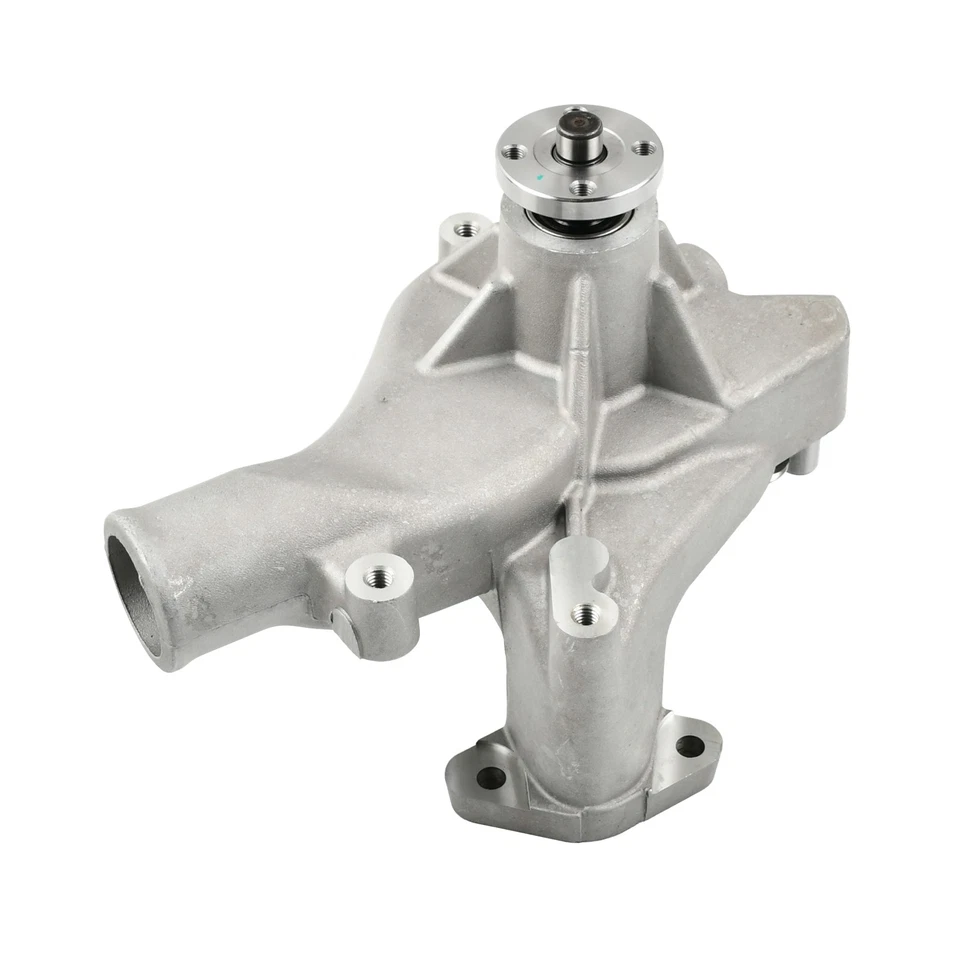 Bomba de agua mecánica de alto volumen de aluminio natural para Ford FE 352-428 1965-1976 Foto 3 de 4
