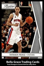 2010-11 Panini Prestige Tayshaun Prince #32 Detroit Pistons NBA Basketball