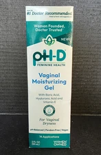 14 pH-D Vaginal Moisturizing Gel pH-Balanced Applications, 2 oz/59ml BB: 09/2026