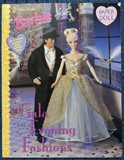 Barbie Gala Evening Fashions, Golden Books, 1998, Uncut