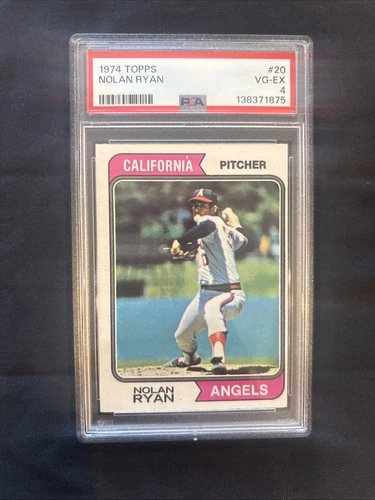 1974 Topps - Nolan Ryan #20 PSA 4