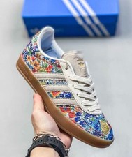 Adidas Gazelle IndoorLiberty London Floral Embroidery Women's JP5309 New