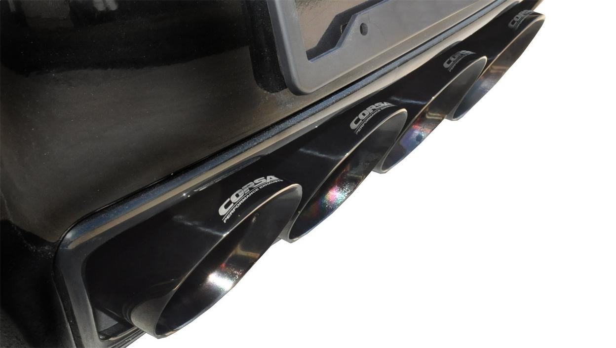 Chevrolet Corvette ZR1 2019 Rear Exhaust systems Set P/N 14762BLKAW