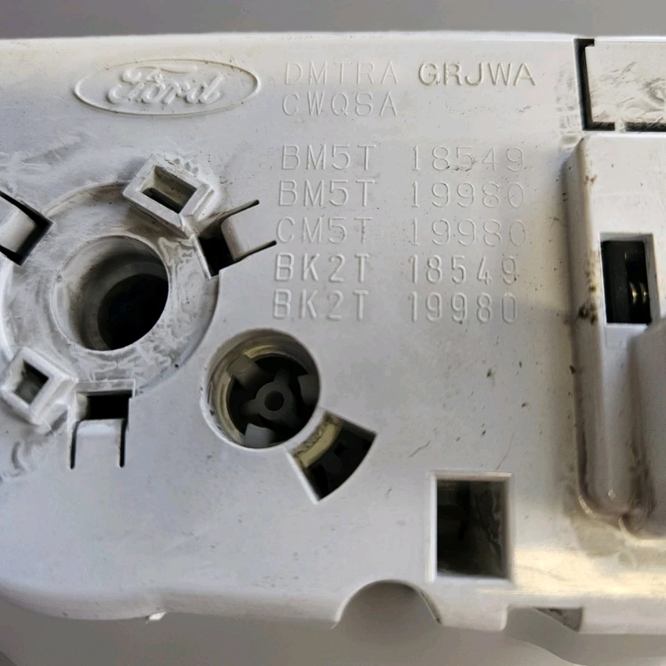 FORD TRANSIT 2014-2018 HEATER CONTROL PANEL SWITCHES WITH AIRCON - Image 3 of 3