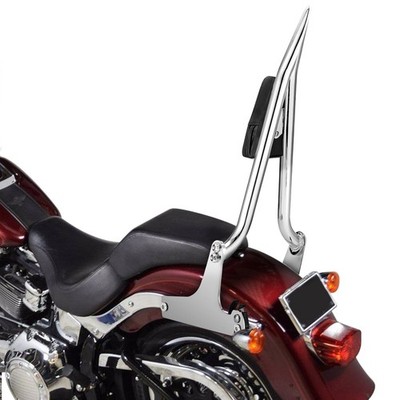 24'' Height Backrest Sissy Bar For Harley Fat Boy Night Train Softail Cross Bones