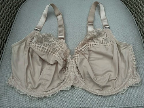 Fantasie Reflect Side Support Bra Natural Beige Lace Underwired Size 40FF BNWOT