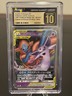Pokémon Espeon & Deoxys GX 001/031 Tag Team GX Starter Sets Holo Japanese CGC 10