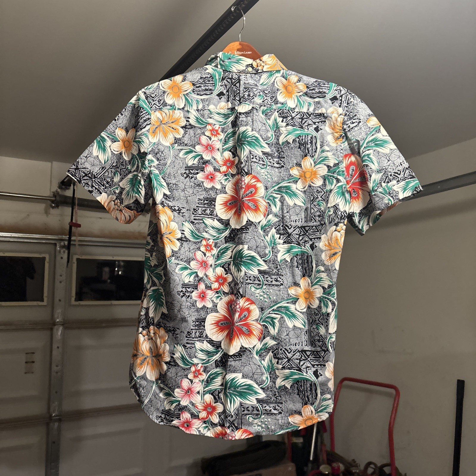 Rare Vintage Ken LTD Men’s Flower Shirt Floral Cotton Size Large. Dominican. 218 image 7
