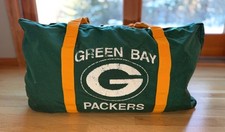 Authentic Green Bay Packers Player Game Used Equipment Duffel Bag