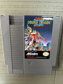 Double Dragon II 2 - Nintendo NES - Originale autentico - completo con manuale