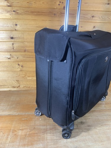 DELSEY PARIS 24x23x10” Rolling Garment Bag | Spinner Wheels | Black | Luggage - Picture 7 of 17