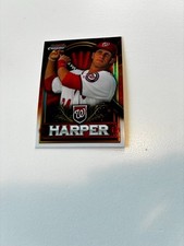 2011 Bryce Harper Bowman Chrome Rookie Card. rookie card picture