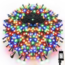 500 LED Multicolor Halloween Christmas Tree Light,170ft Connectable Christmas...