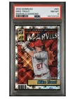 New ListingPSA 8 2022 DONRUSS MARVELS DIAMOND MIKE TROUT