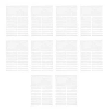 10 Sheets Guard Size Adjuster Invisible Reducer for Loose Bands