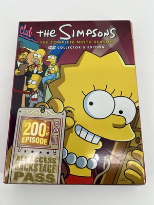 #ad #ad The Simpsons The Complete Ninth Season 9 Collector#x27;s Edition Box DVD $20.00