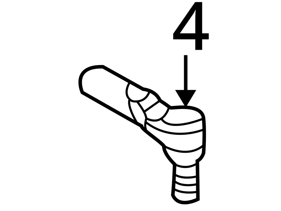 SE ADAPTA A 2000-2005 SATURN L300 L200 VARILLA ASM, CTRL LNKG OTR TIE 21019184 - NUEVO OEM Foto 4 de 4