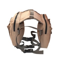 Outdoor Dog Backpack for Large Dogs Adjustable Saddlebag for Hiking Camping