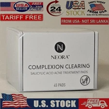 Neora Complexion Clearing Treatment Pads 45 Pads - NEW/SEALED& FREESHIPPING@